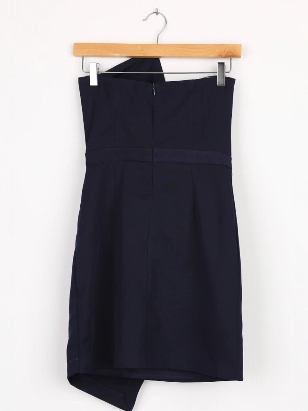 Lulus A-List Babe Navy Blue Strapless Bodycon Mini Dress NWT - Picture 5 of 10